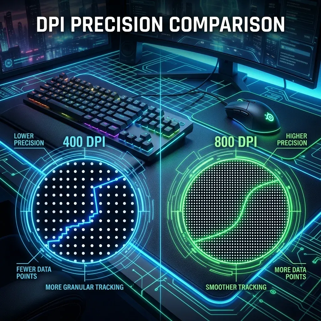 400 DPI vs 800 DPI for FPS Games
