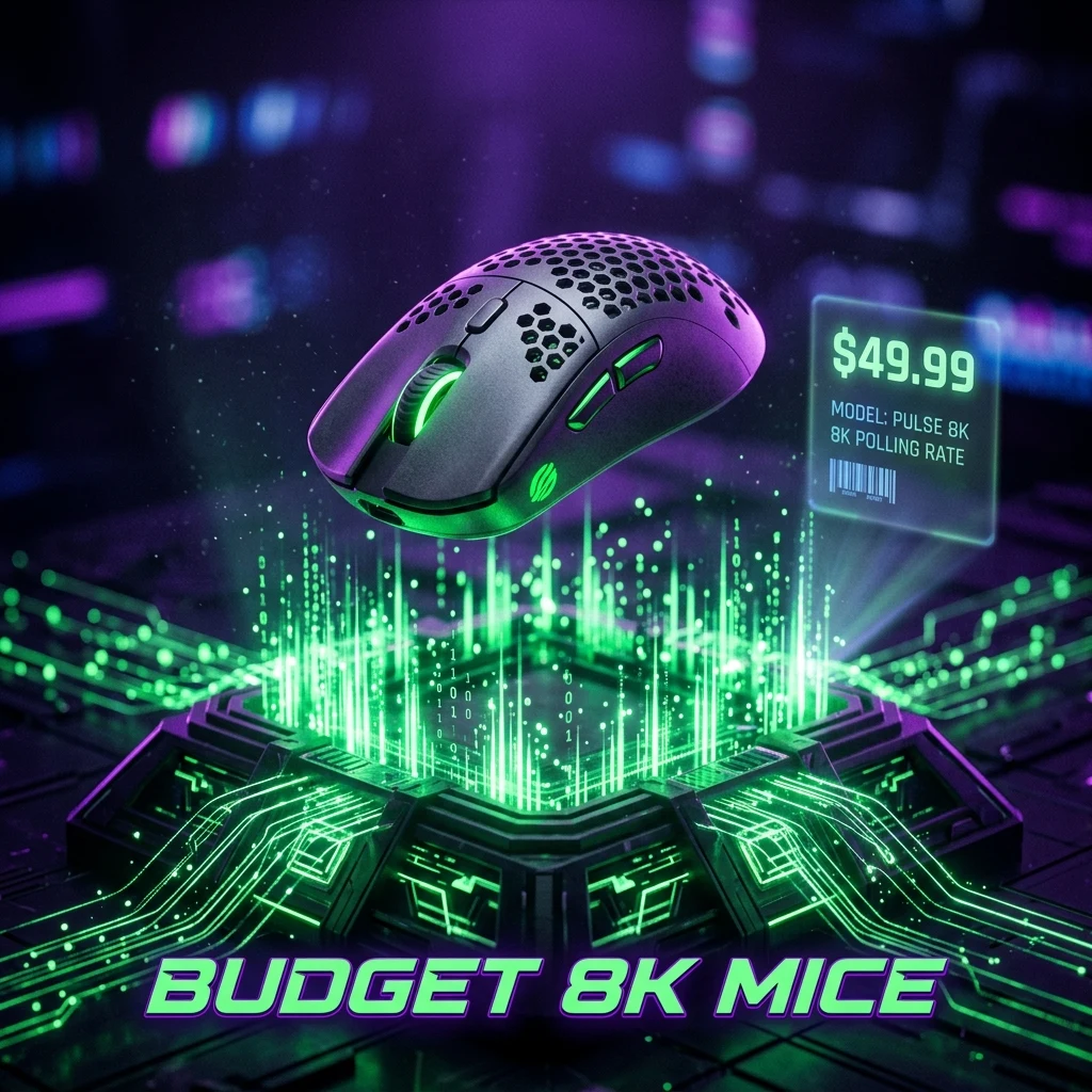 Best Polling Rate for Gaming (And the Best Budget 8K Mice)