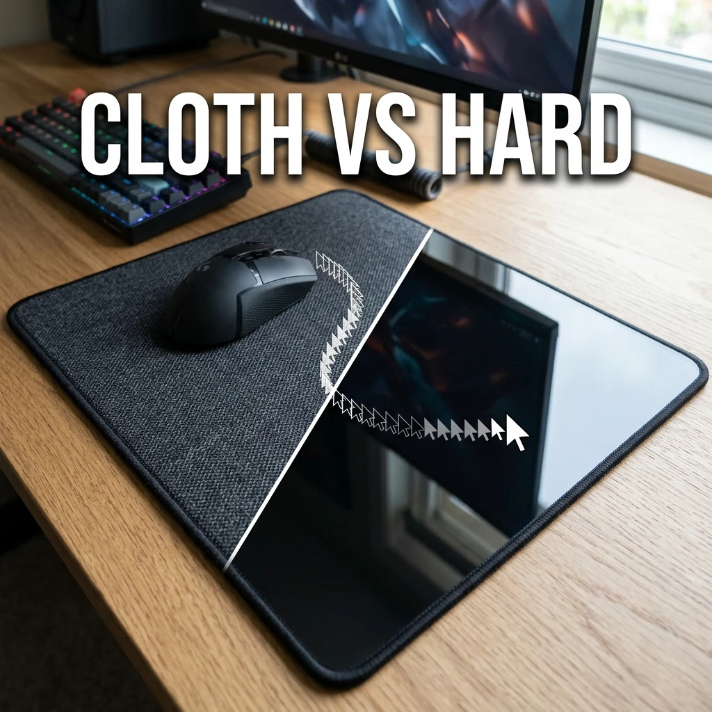 Cloth vs Hard Mousepad: Which Is Better for Aim?