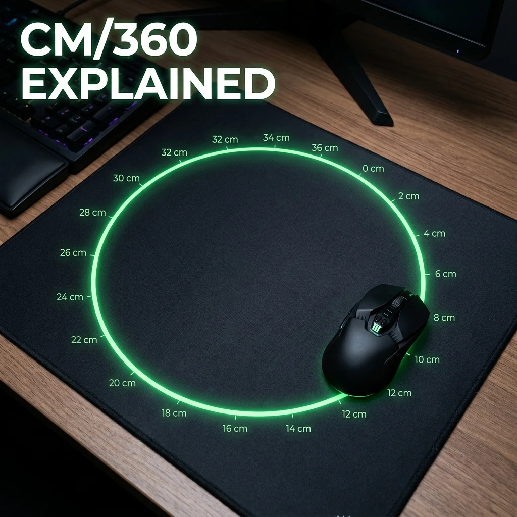 cm/360 Explained: The Universal Sensitivity Metric for FPS Games