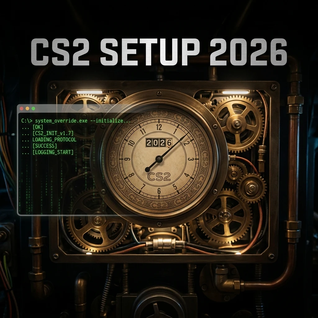 Complete CS2 Setup Guide 2026: Sens, Crosshair, DPI & Launch Options