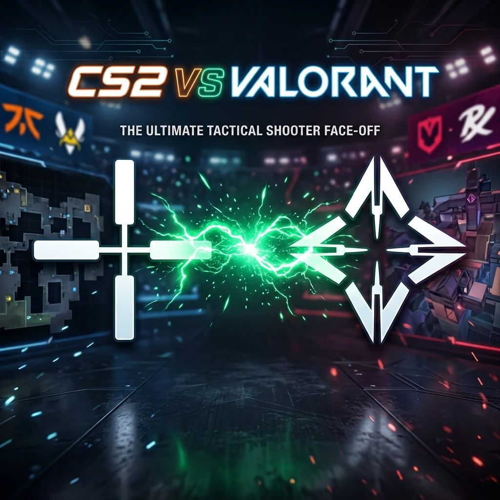 CS2 vs Valorant: Full Settings Comparison (Sens, Crosshair, DPI, FOV)