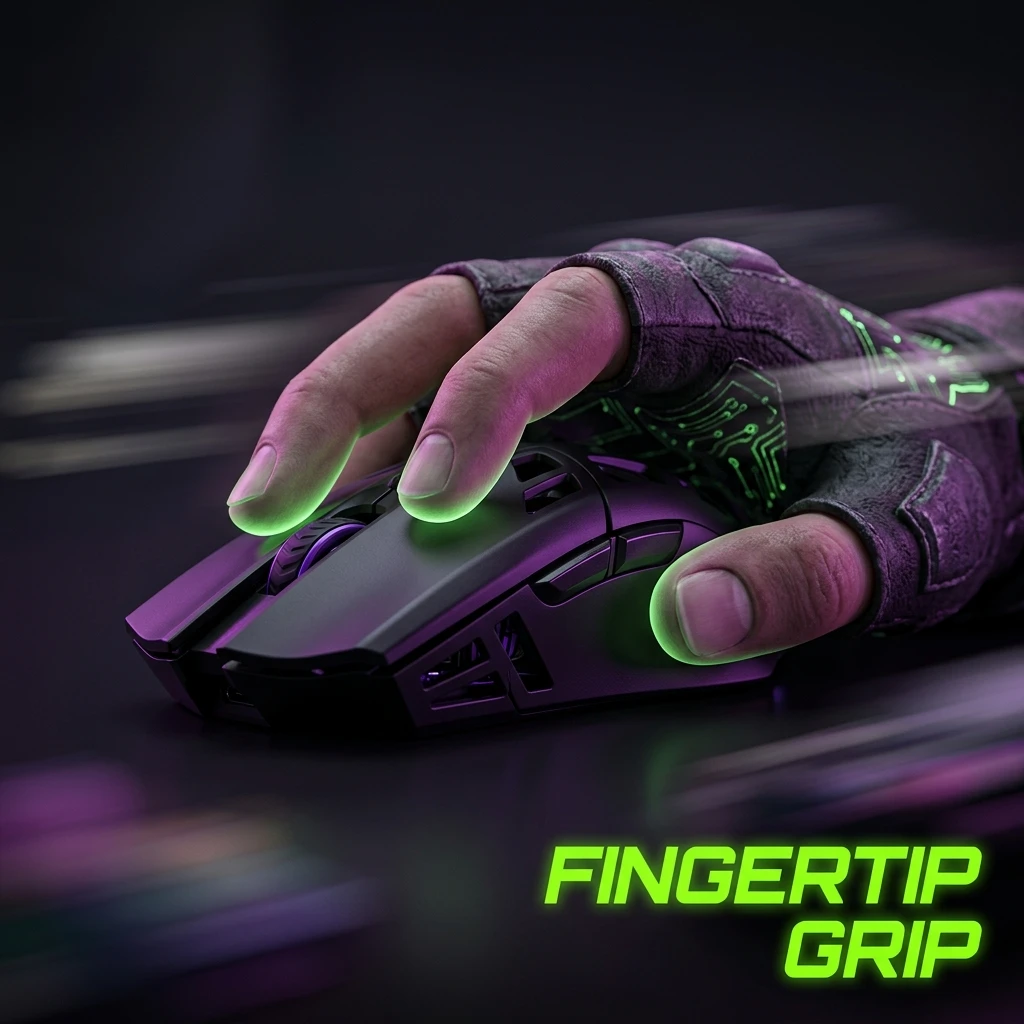 Fingertip Grip in CS2 and Valorant: Full Guide