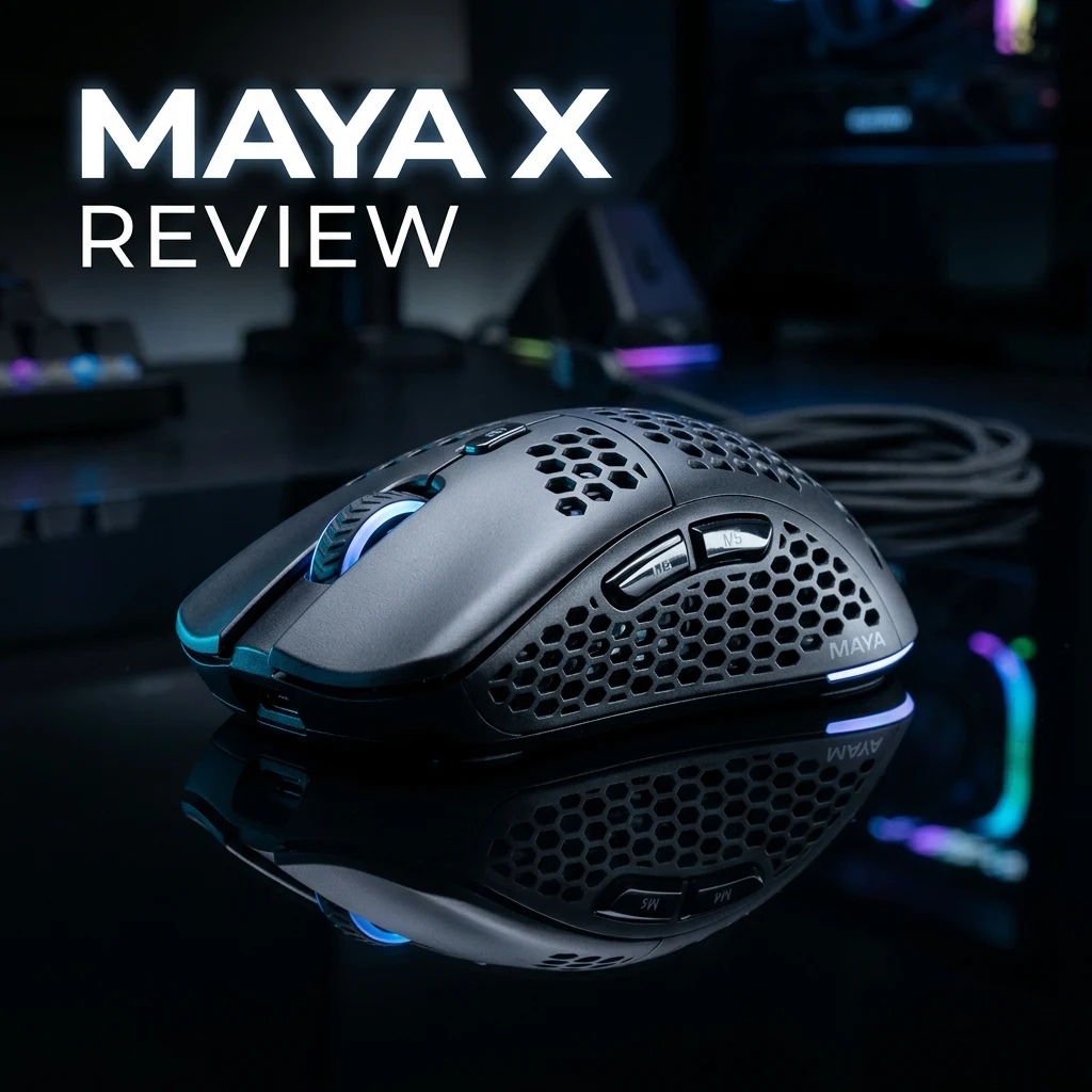 Lamzu Maya X Review — Best DPI Settings