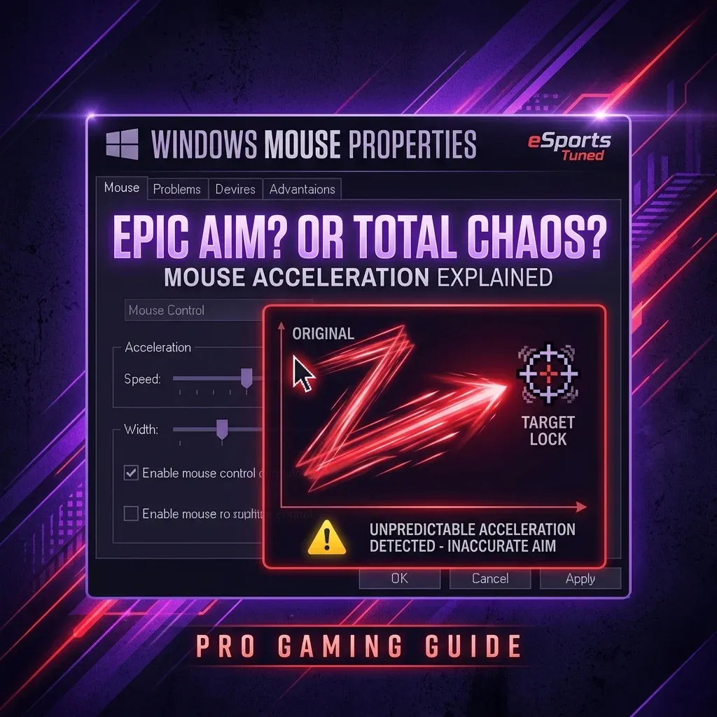 Mouse Acceleration in Gaming: Turn It Off