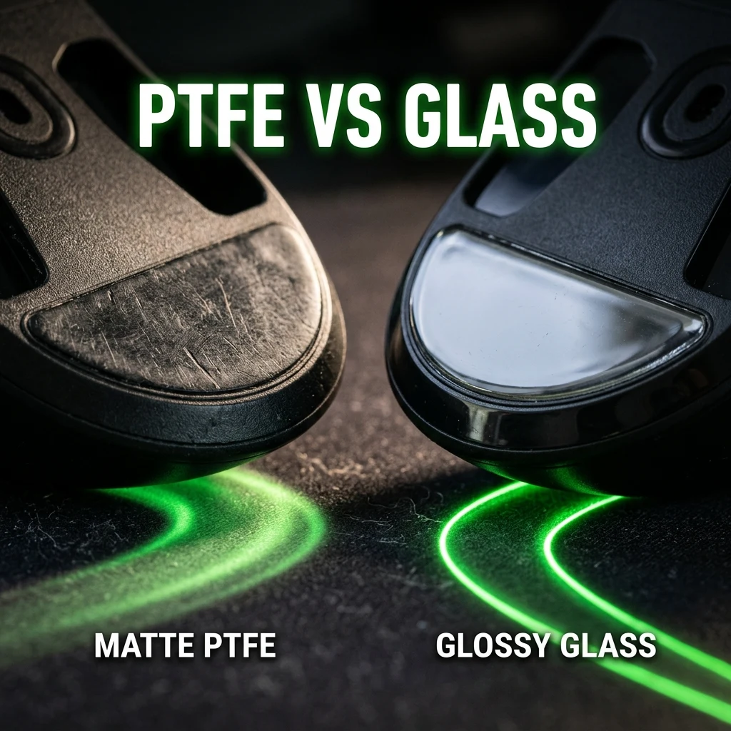 Mouse Skates/Feet Guide: PTFE vs. Glass — Do They Really Matter?