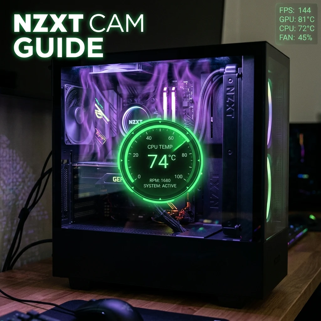 What Is NZXT CAM? Monitoring Software Explained